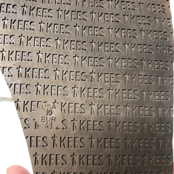 Tkees Alex Pompom Leather Slide Sandals White 10 - Picture 5 of 5